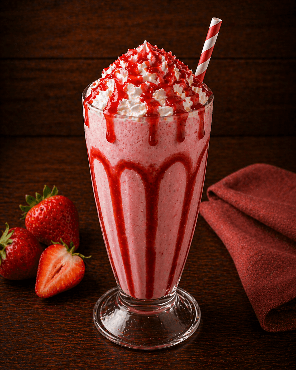 Milk Shake Morango